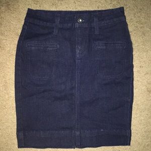 Blue jean Levi’s skirt. No tags but brand new.